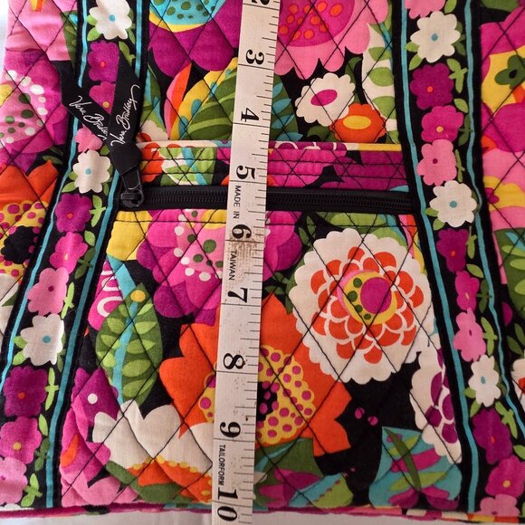 VERA BRADLEY VA VA BLOOM Shoulder Hipster Messenger Bag EUC - Picture 6 of 6
